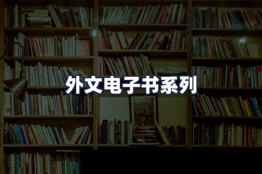 外文电子书系列
